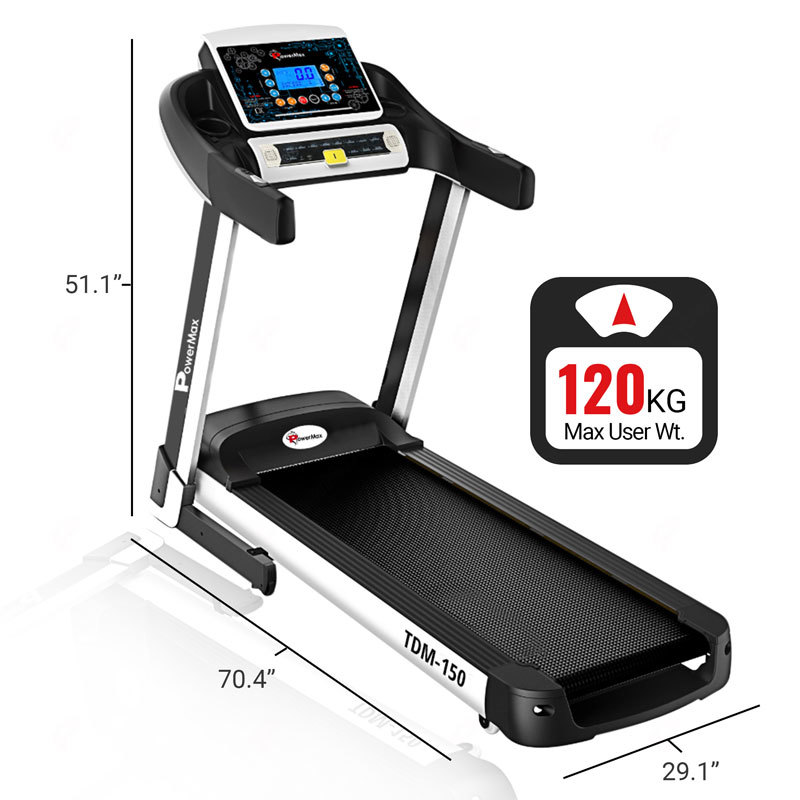 Tdm-150 Auto Lubricating Treadmill With Smart Run Function Application: Cardio