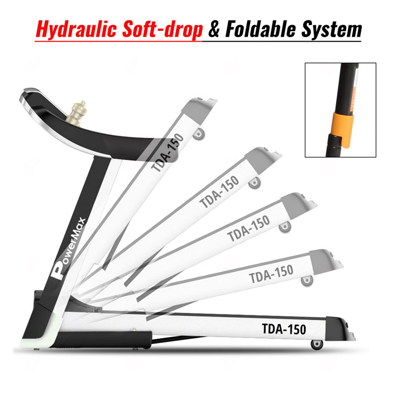 Tda-150 Auto Lubricating Treadmill With Auto Incline & Smart Run Function Application: Cardio