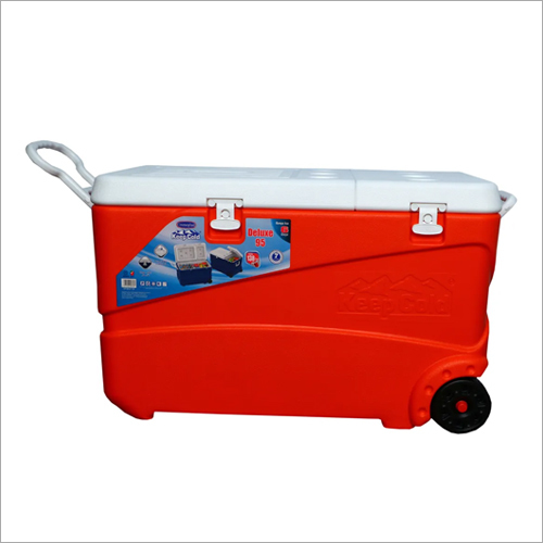 Plastic 52.8 Ltr Imported Ice Box With Wheels