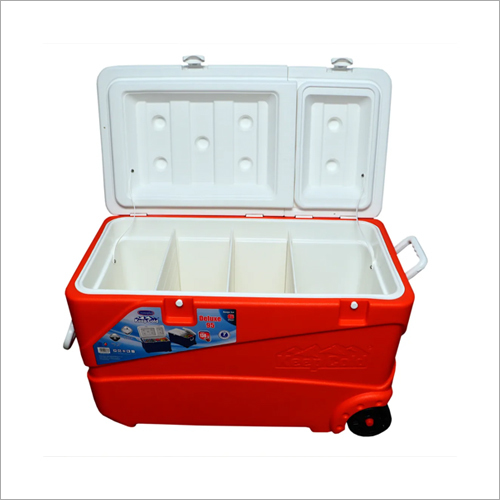 Plastic 52.8 Ltr Imported Ice Box With Wheels