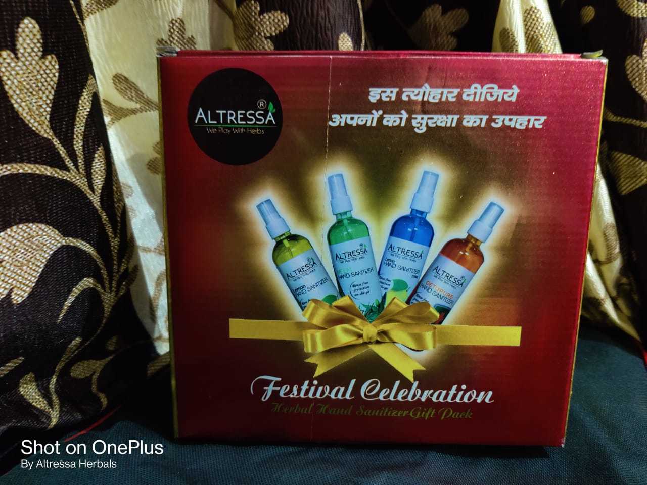 Gift Pack - Hand Sanitizer | Suitable For All Ages, 3-year Shelf Life, Perfect For Festive Celebrations And On-the-go Germ Protection