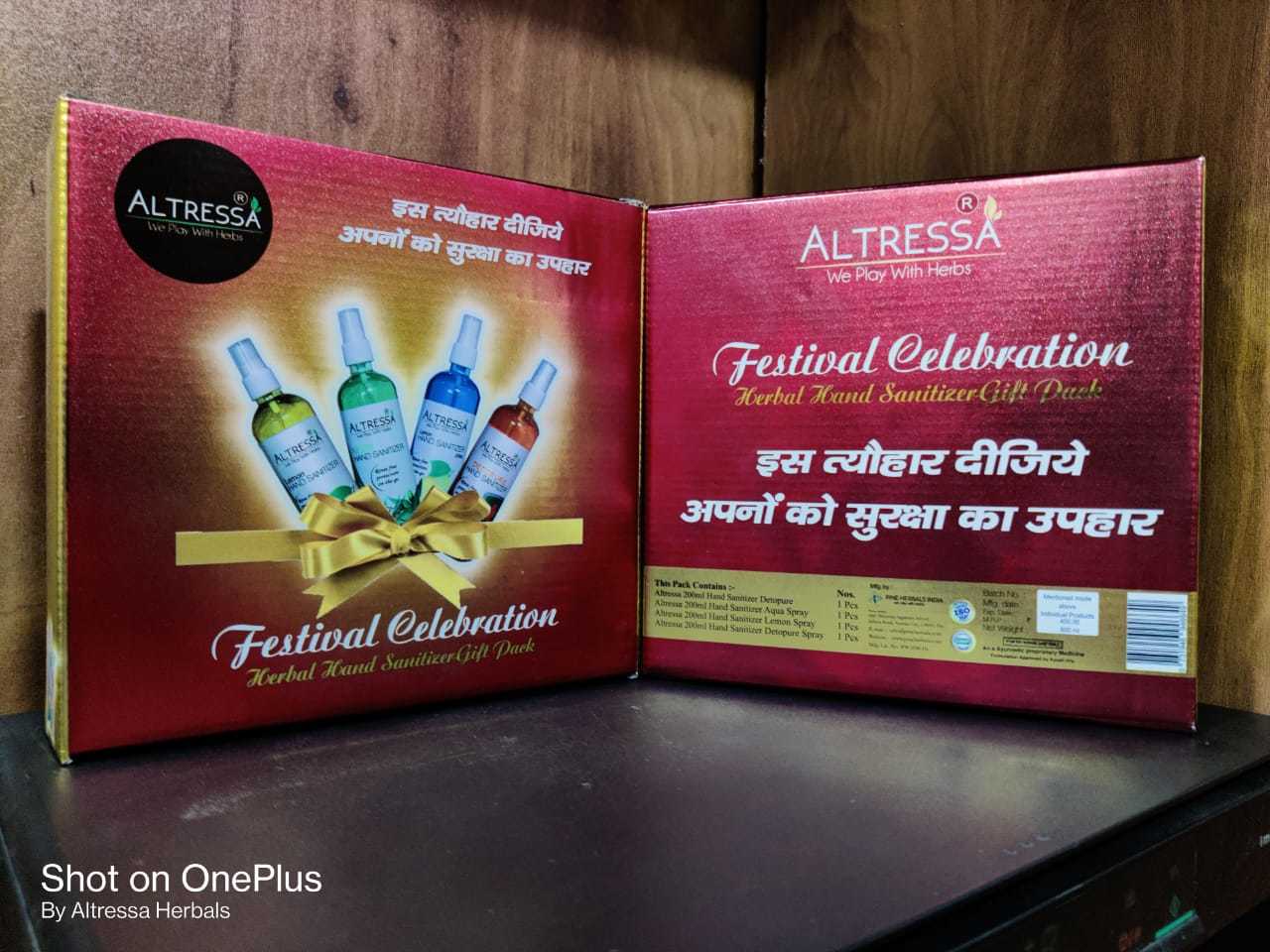 Gift Pack - Hand Sanitizer | Suitable For All Ages, 3-year Shelf Life, Perfect For Festive Celebrations And On-the-go Germ Protection