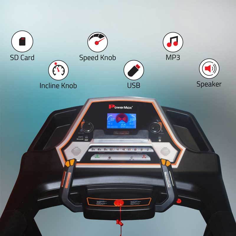 Tda-330 Motorized Treadmill With Auto Incline Application: Cardio