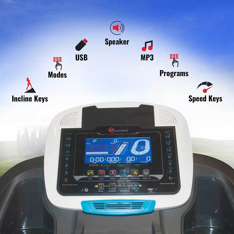 Tda-350 Motorised Treadmill With 400m Track Ui Application: Cardio