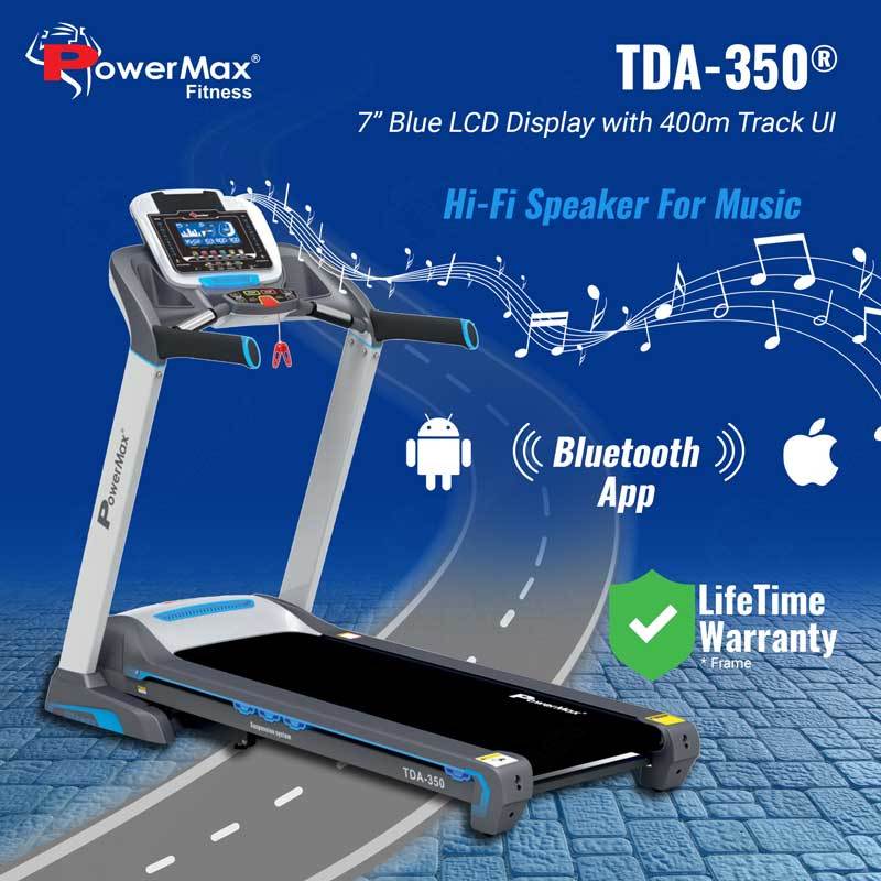 Tda-350 Motorised Treadmill With 400m Track Ui Application: Cardio
