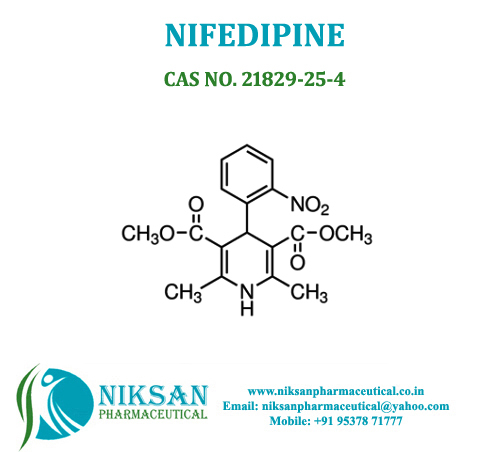 Nifedipine - Cas No: 21829-25-4