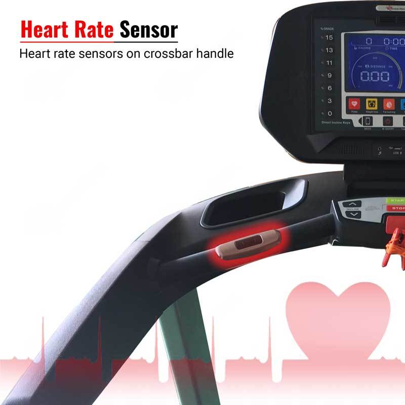 Tda-550 Motorised Treadmill With 400m Track Ui Application: Cardio