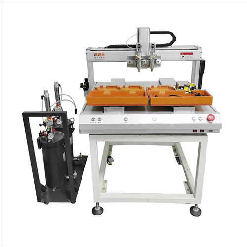 Double Head Dispensing Hot Melt Glue Machine