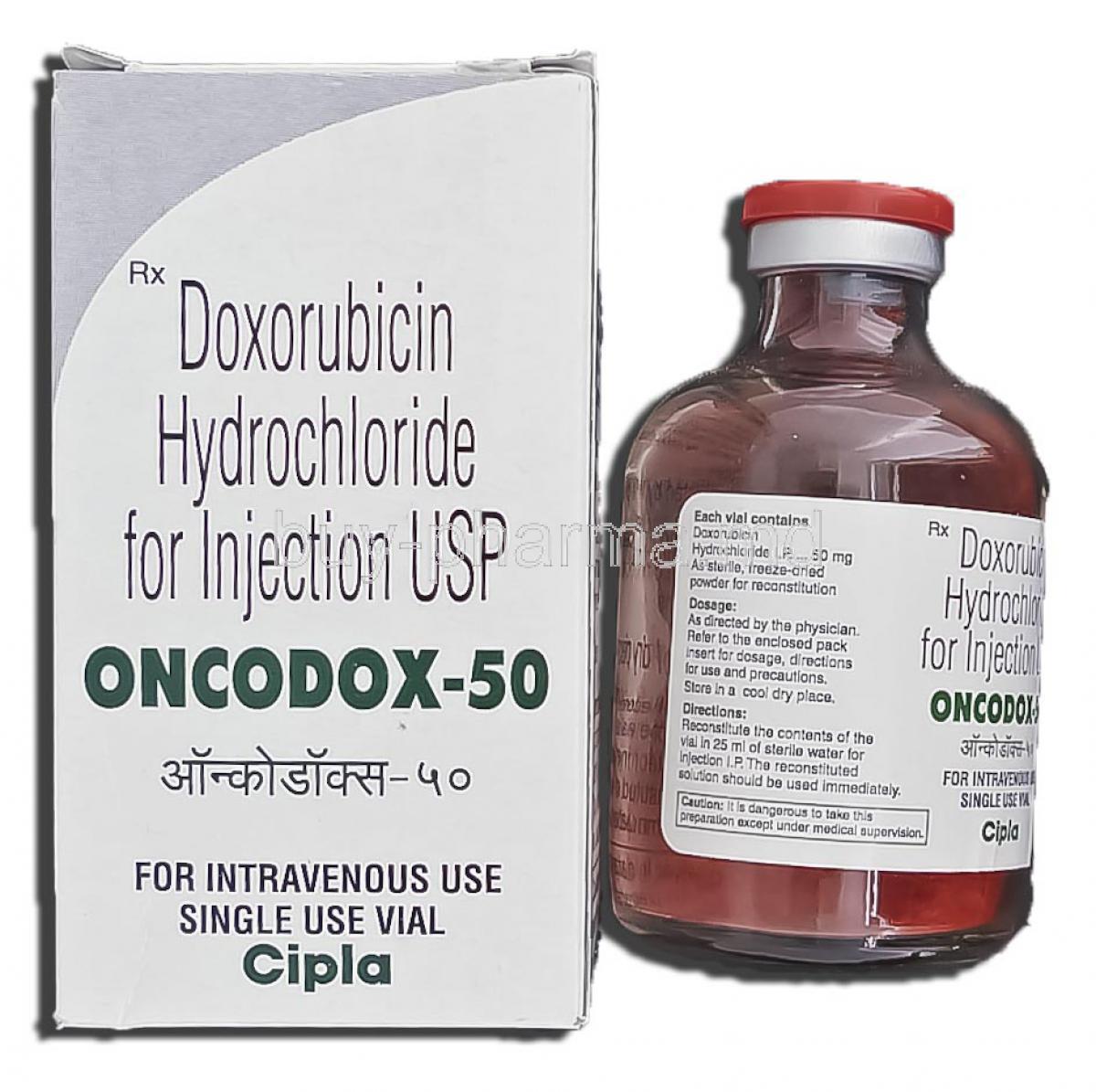 Adriamycin (Doxorubicin Hydrochloride) Cool And Dry Place