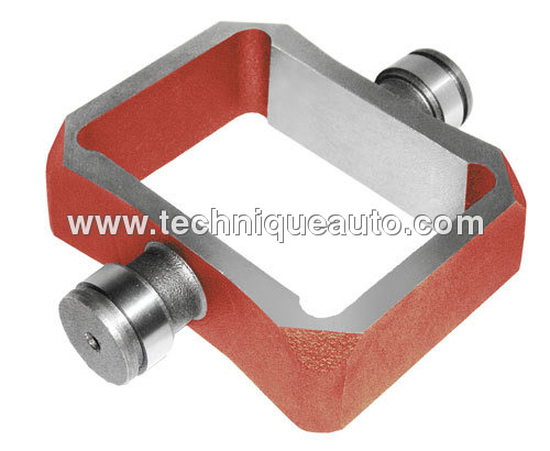 Square Piston - Iron Material, Diesel Power Mode | Polished Orange & Silver Finish, Designed for Tractor Use
