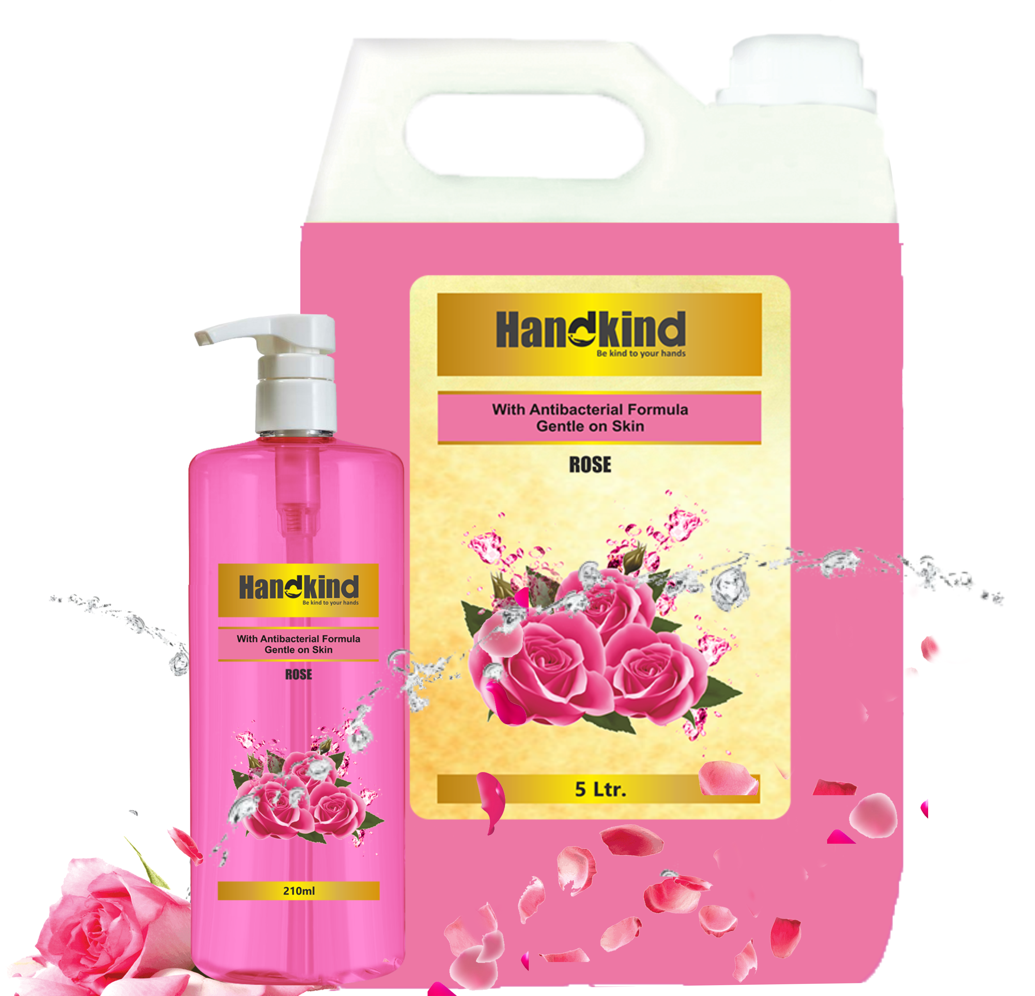 Hand Kind Liquid Hand Soap Features: Ph Balanced : Delicately Balanced To Clean Effectively. Leaving Your Skin Feeling Soft Handwash Handkind Rose