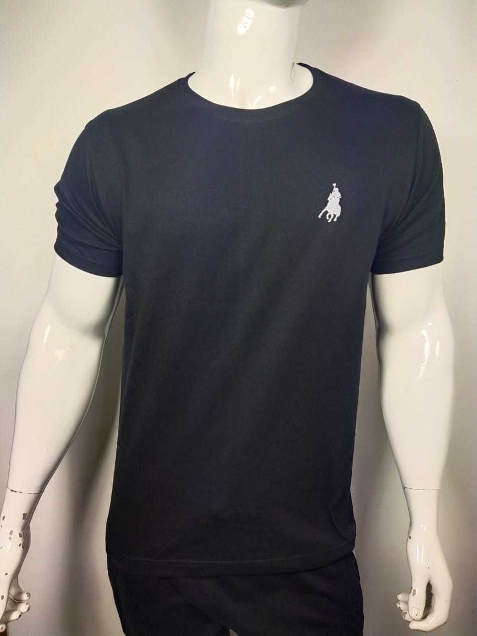 Round Neck Plain T-shirt - Cotton Fabric, Sizes M, L, Xl, Xxl, 5 Colors Available | Short Sleeve, Designed For Adult Males, Plain Style