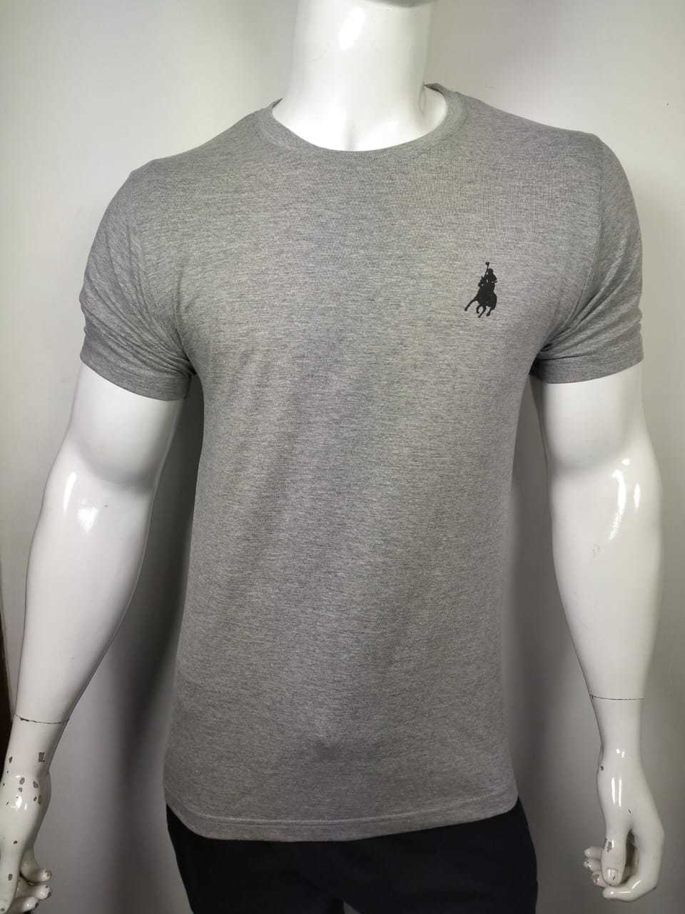 Round Neck Plain T-shirt - Cotton Fabric, Sizes M, L, Xl, Xxl, 5 Colors Available | Short Sleeve, Designed For Adult Males, Plain Style