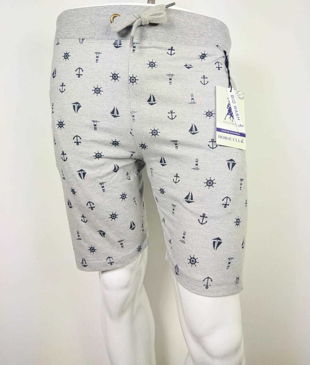 Shorts Printed - Cotton Knee Length Shorts, Size M To Xxl, 5 Color Options, Stylish Printed Designs