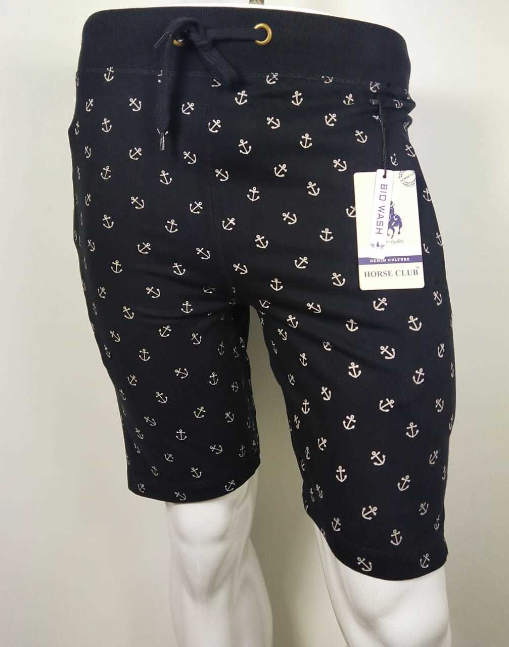 Shorts Printed - Cotton Knee Length Shorts, Size M To Xxl, 5 Color Options, Stylish Printed Designs