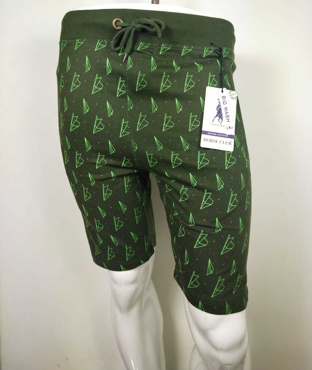 Shorts Printed - Cotton Knee Length Shorts, Size M To Xxl, 5 Color Options, Stylish Printed Designs