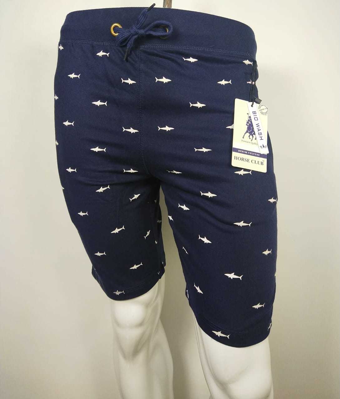 Shorts Printed - Cotton Knee Length Shorts, Size M To Xxl, 5 Color Options, Stylish Printed Designs