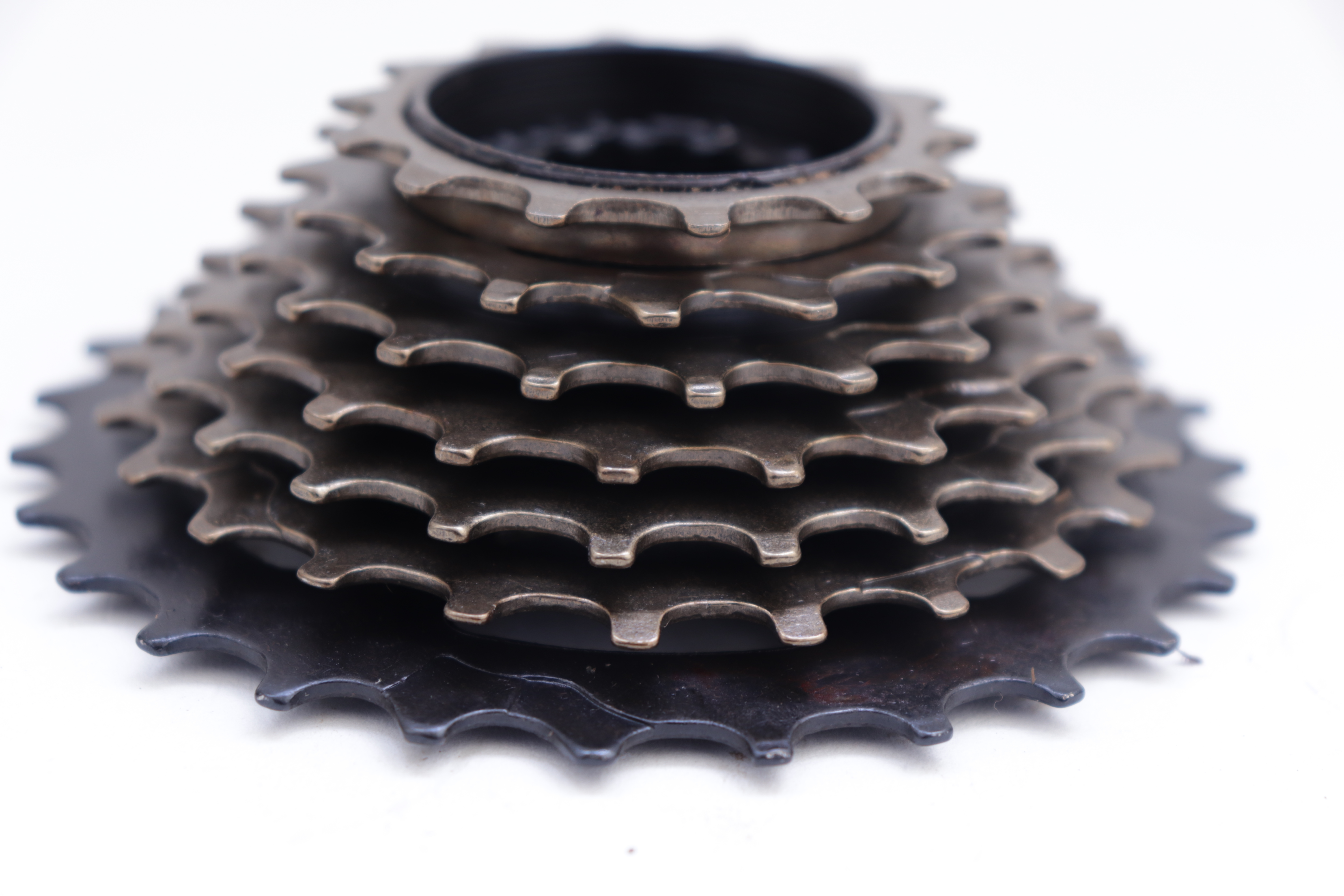 Bicycle Free Wheel 7 Speed 14t-28t - Blackened Finish | Function: Freewheel, Size: 14-28, Usage: Wheel Rotation, Warranty Included