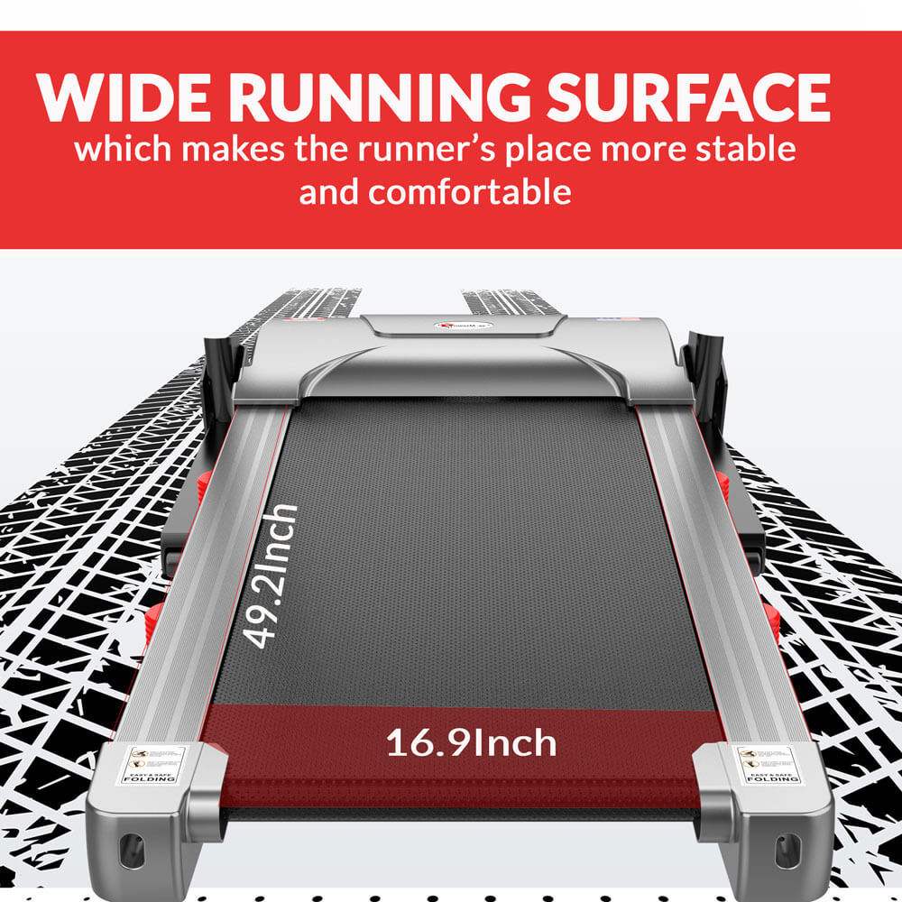 Tac-225 Ac Motorized Treadmill With Mp3 & Ipad Holder Application: Cardio