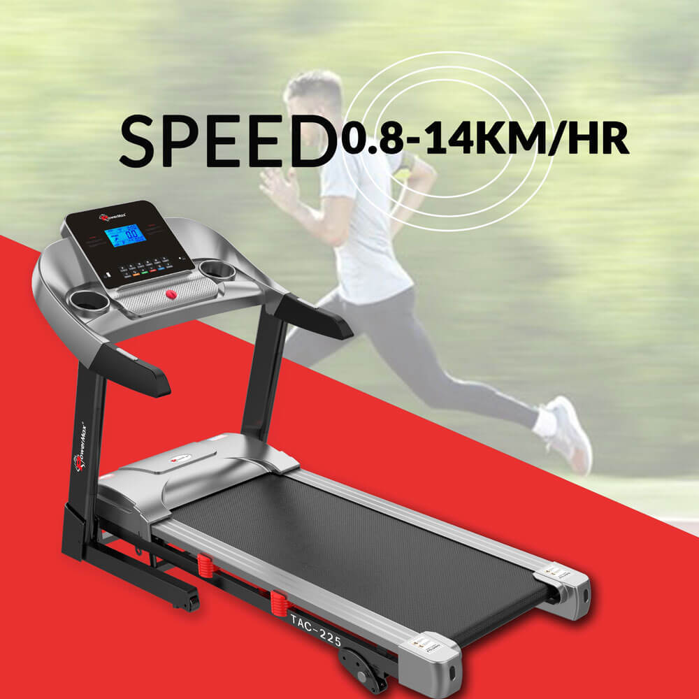 Tac-225 Ac Motorized Treadmill With Mp3 Ipad Holder at