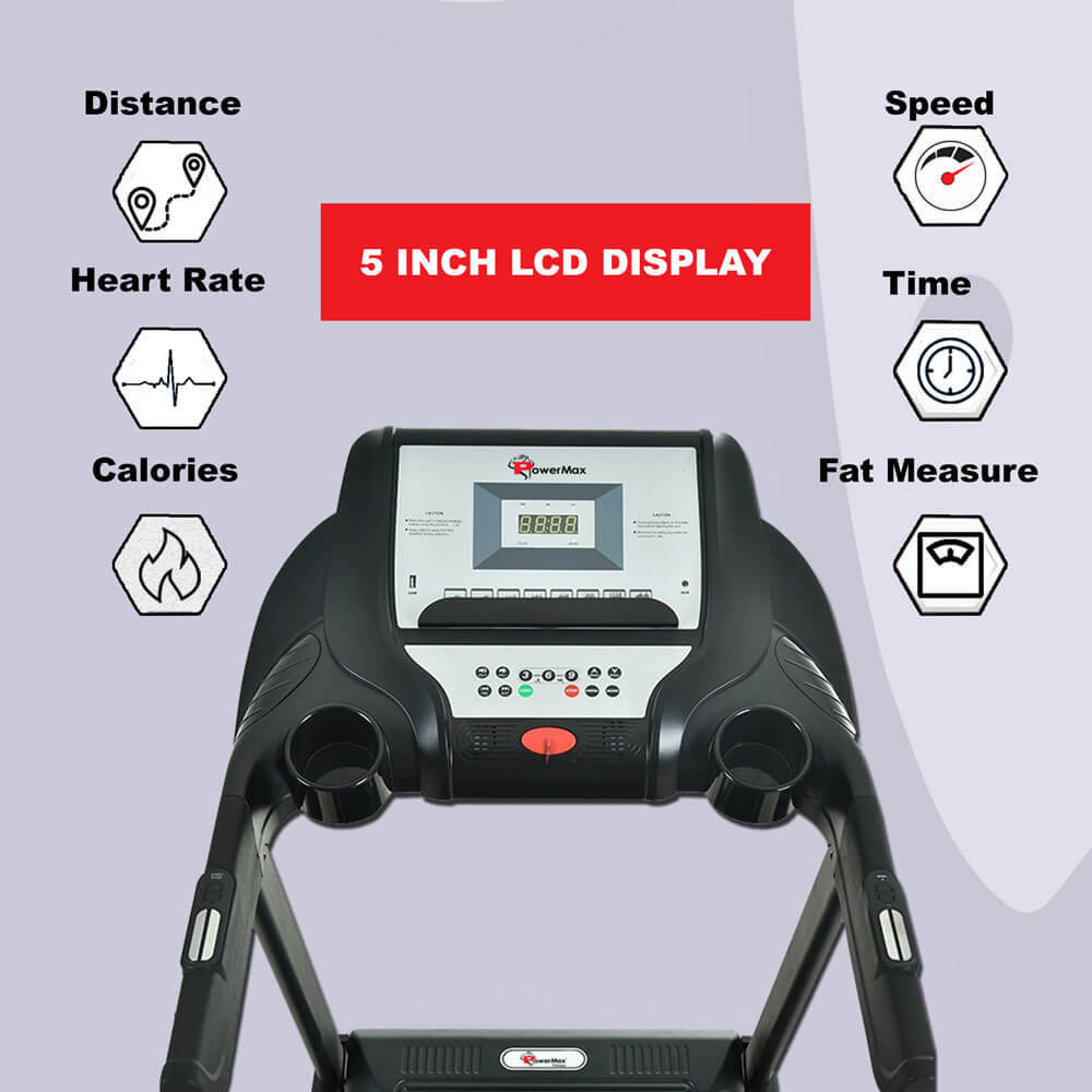 Tac-230 Ac Motorized Treadmill With Auto Incline, Mp3 & Ipad Holder Application: Cardio