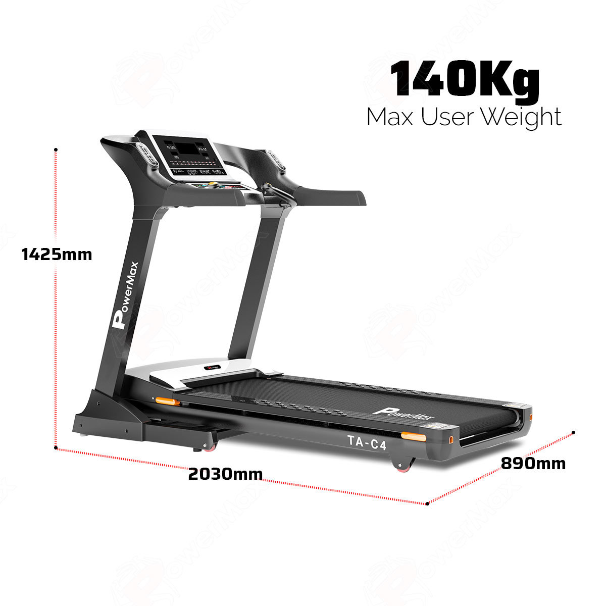 Ta-c4 Premium Commercial Ac Motorized Treadmill Application: Cardio