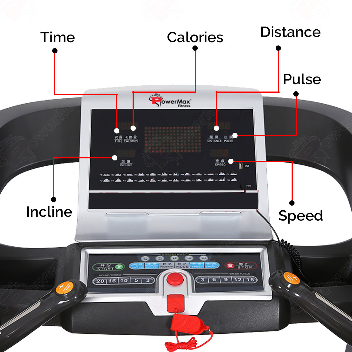Ta-c4 Premium Commercial Ac Motorized Treadmill Application: Cardio