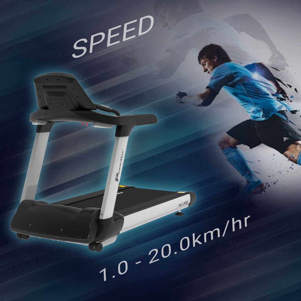 Tac-2500 Commercial Motorized Ac Treadmill Application: Cardio