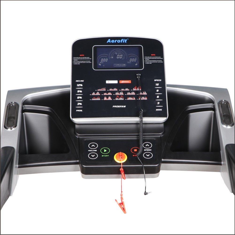 Af 423 Motorized Treadmill - 74" X 31" X 58" Dimensions, 2.5 Hp Ac Motor, 19 Programs - Automatic Operation For Weight Loss, Max User Weight 120 Kgs