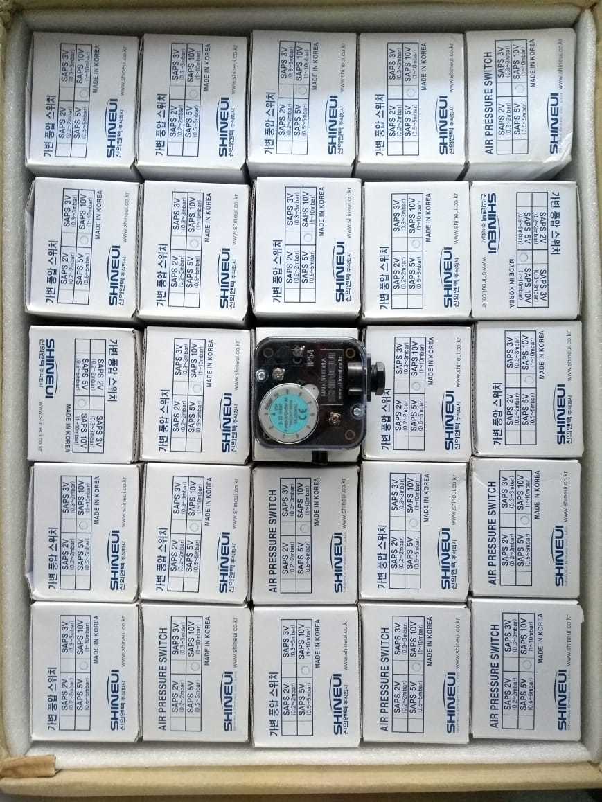 Gas Pressure Switch Sgps 10v Max. Current: 250 Volt (V)