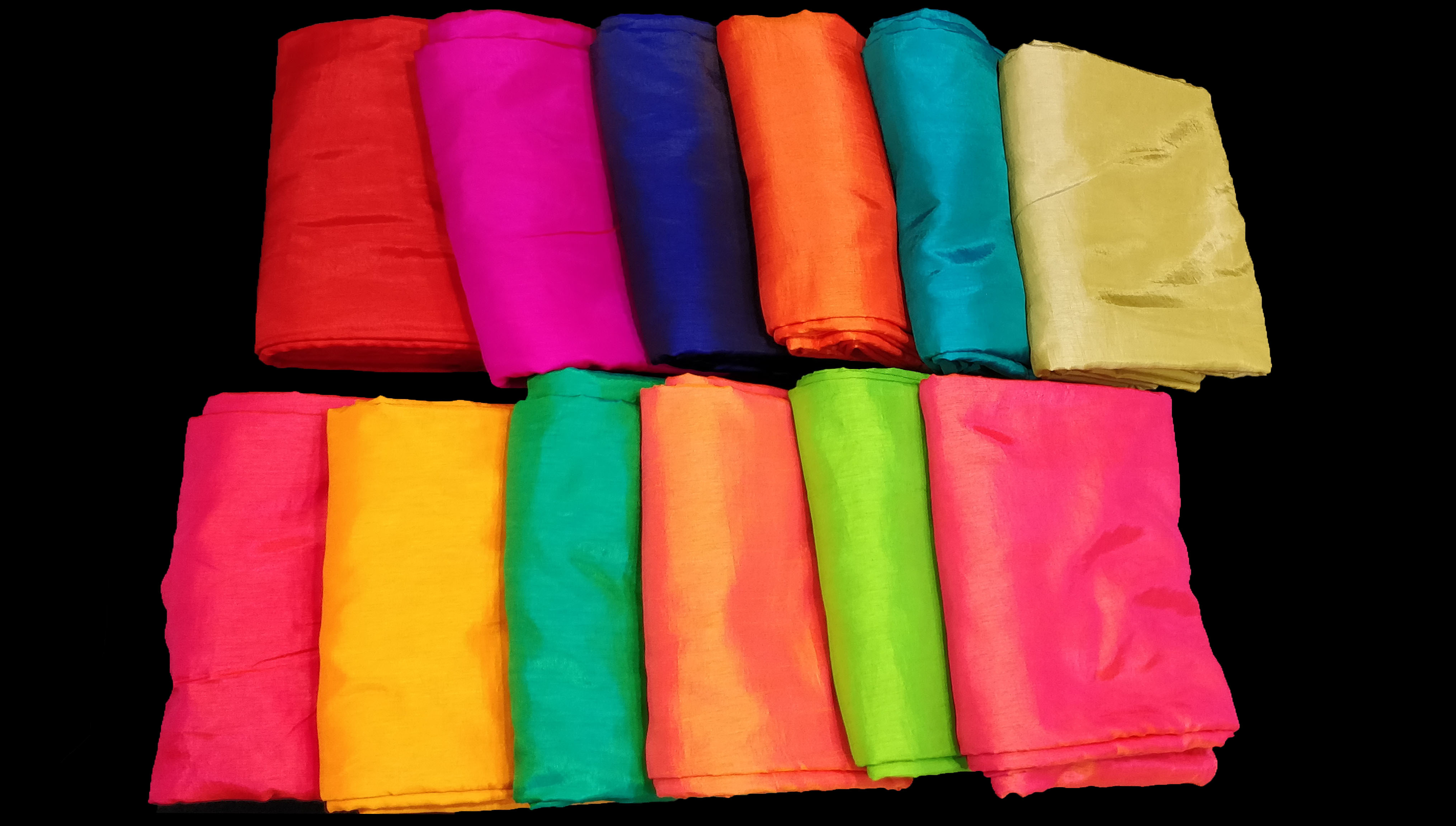 Plain Silk Fabric - 100% Silk, 44-45 Inch Width | Soft Texture, Washable, Ideal For Autumn, Rainy, Summer, And Winter Garments