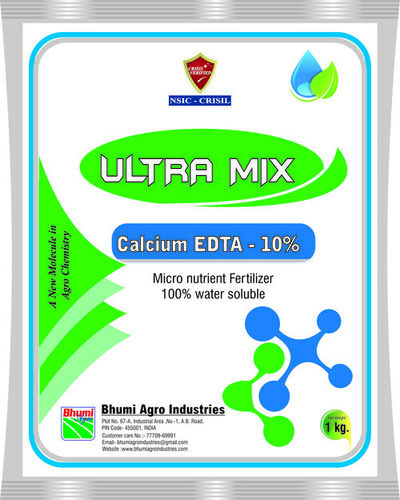 Ultra Mix Calcium Edta-10% Application: Agriculture