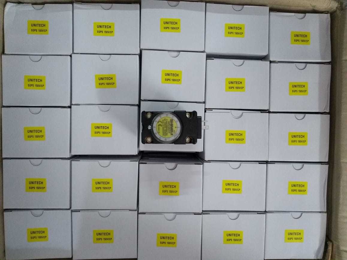 Gas Pressure Switch Sgps 50v/cp Max. Current: 250 Volt (V)