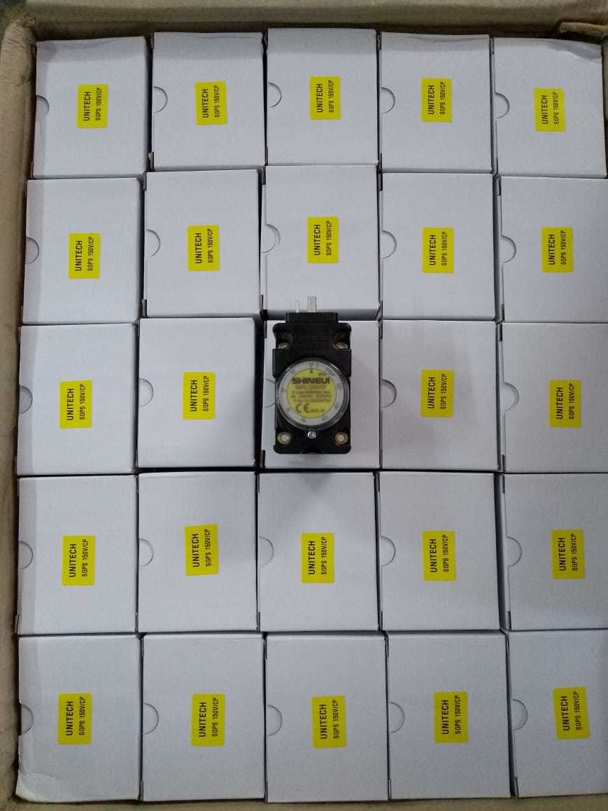 Gas Pressure Switch - Sgps 500v/cp 100-500 Mbar Range Ip 54 Protection Class Max Voltage 250v Max Current 250v