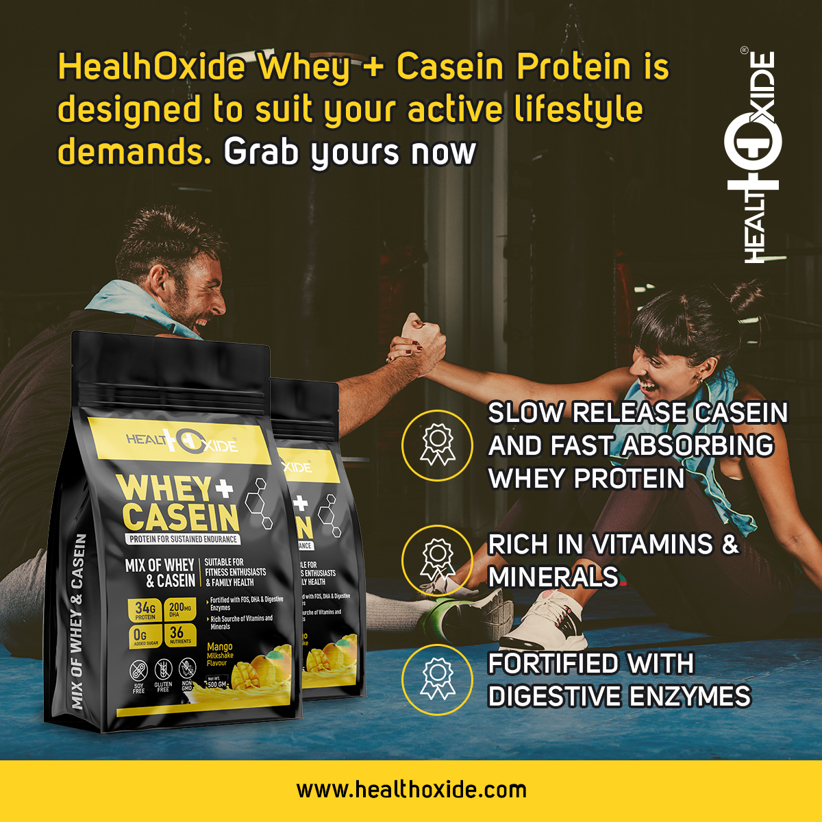 Whey Casein Dosage Form: Powder