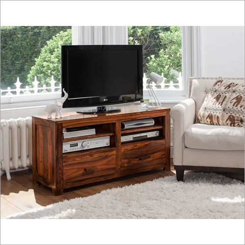 Eco-Friendly Wooden Tv Unit