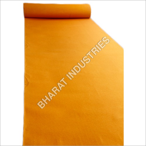 Yellow Plain Non Woven Mat