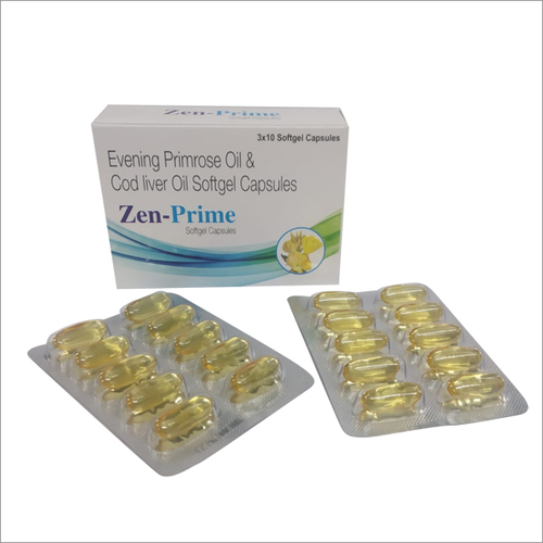ईवनिंग प्रिमरोज़ ऑयल और कॉड लिवर ऑयल सॉफ्ट जेल कैप