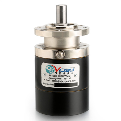 Three Stage Round Flange Planetary Gearbox
