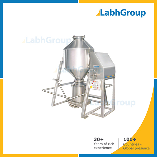 Double Cone Blender Machine - 4200 x 3000 x 4500 mm, 5000L Capacity | Automatic, PLC Control, Rust Proof, Heavy Duty, User-Friendly Design