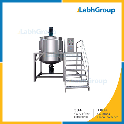 Automatic Stainless Steel Jacketed Tank For Pharma