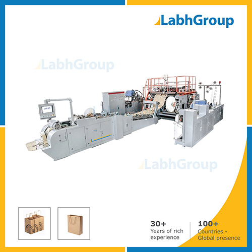 Automatic Roll Feed Shopping Paper Carry Bag Making Machine Dimension(L*W*H): 16000 X 5000 X 2600 Millimeter (Mm)