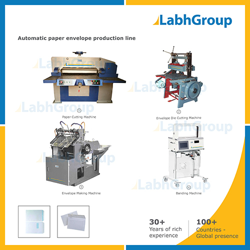 Automatic Paper Envelope Making Machine