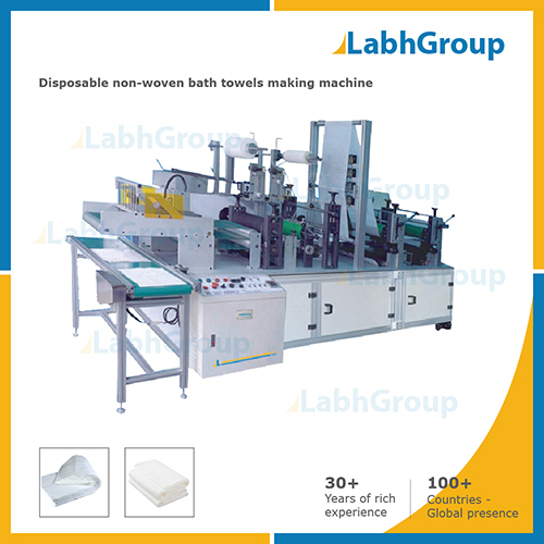 Automatic Disposable Non-Woven Bath Towels Making Machine