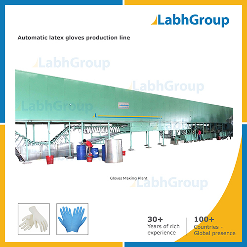 Automatic Disposable Latex Gloves Making Machine - Production Line