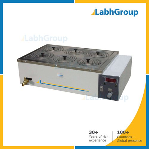 Water Bath Laboratory Equipment Height: 110 Millimeter (Mm)