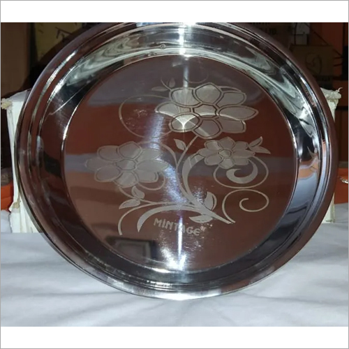 Stainless Steel Parat - Laser Design, Various Sizes Available | Crafted from High-Quality Stainless Steel, Stylish and Durable