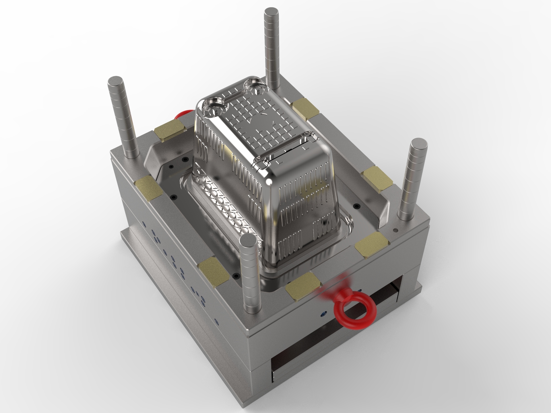 Plastic Laundry Basket Mould Cavity: 1 Cavity