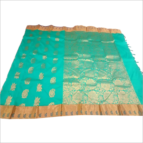 Multicolor Mini Kanchi Silk Saree