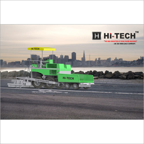 Paver Machine - High-Strength Steel, 10X5X3 Meters, 10 Tons/Hr | Powerful Diesel Engine, Cost Savings, Durable Design, Easy Operation, High Efficiency, Precise Laying, Reduced Labor